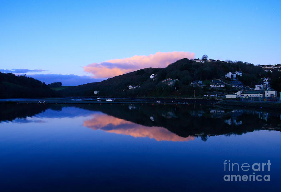 Landscape Photograph - Dusk at Looe by Carl Whitfield