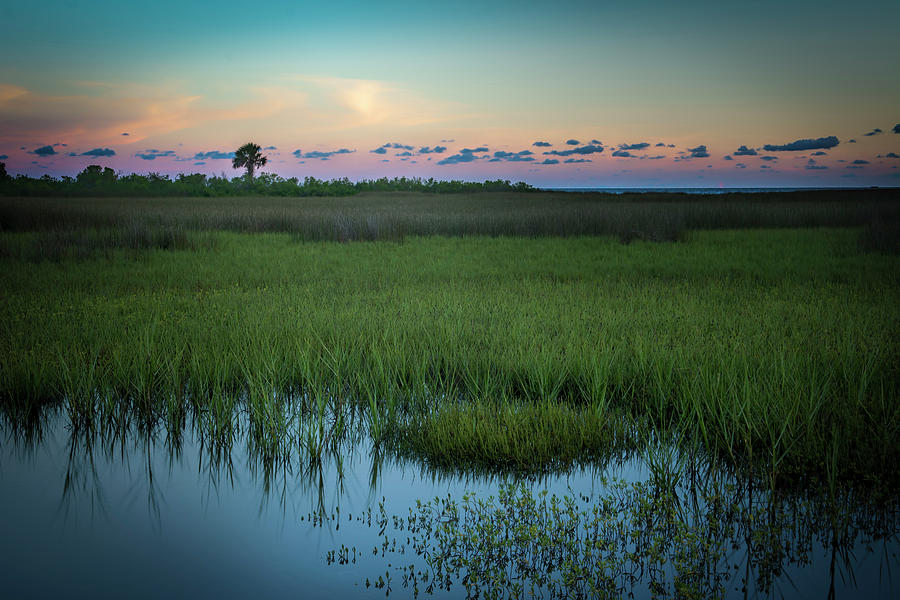 Dusk at Wakulla Beach Photograph by Rex Adams - Pixels