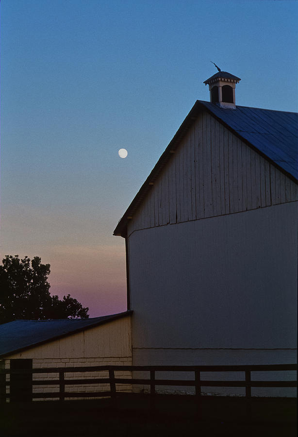 Dusk, Bascule Farm, Poolesville, Maryland, Summer, 2001 Photograph by James Oppenheim