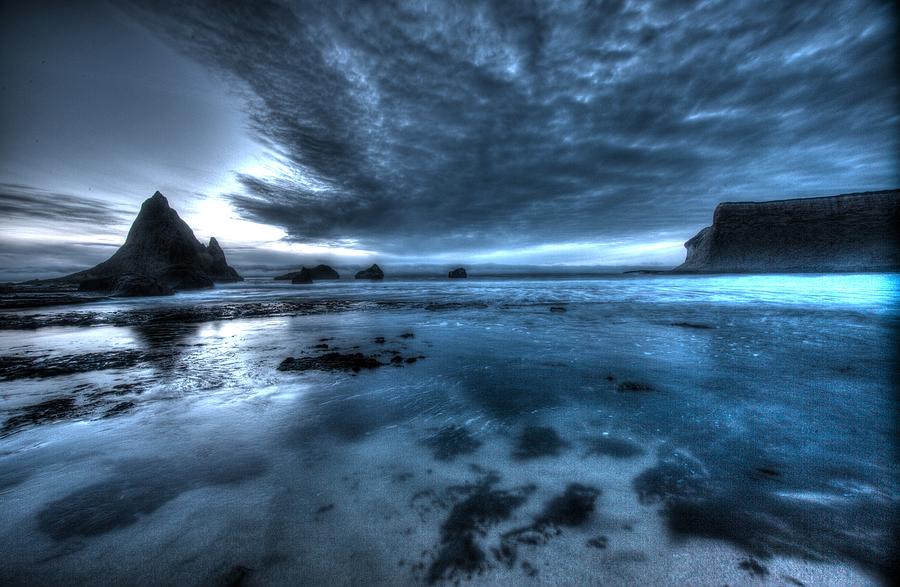 California Photograph - Dusk in Half Moon Bay by John King