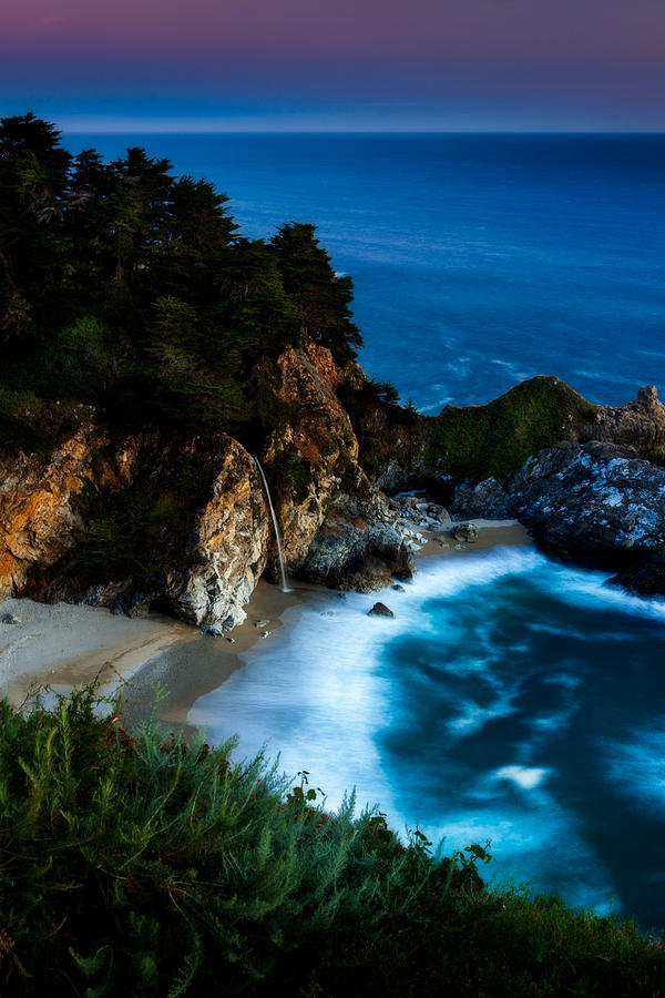 Sunset Photograph - Dusk in the Cove by Dan Holmes