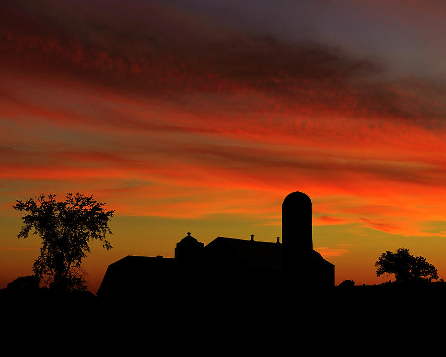 Dusk in the Ottawa Valley Photograph by Tony Beck