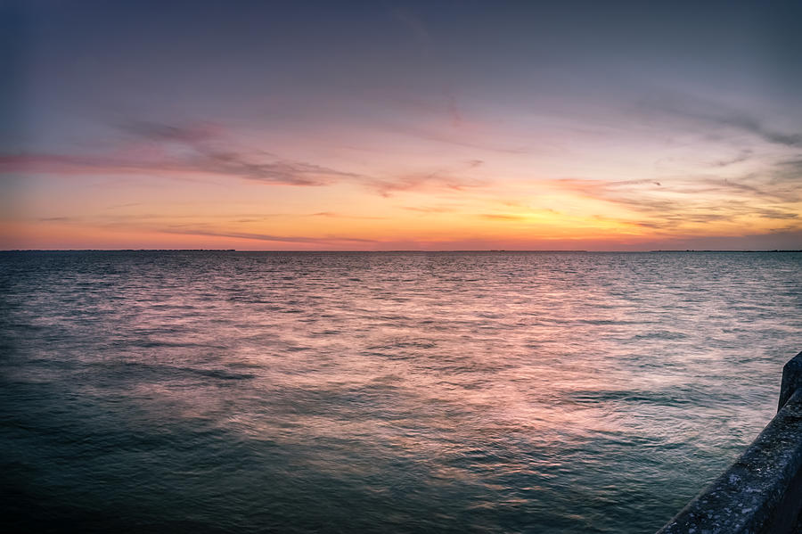 Dusk On The Gulf Photograph By Robbie Lyle - Pixels