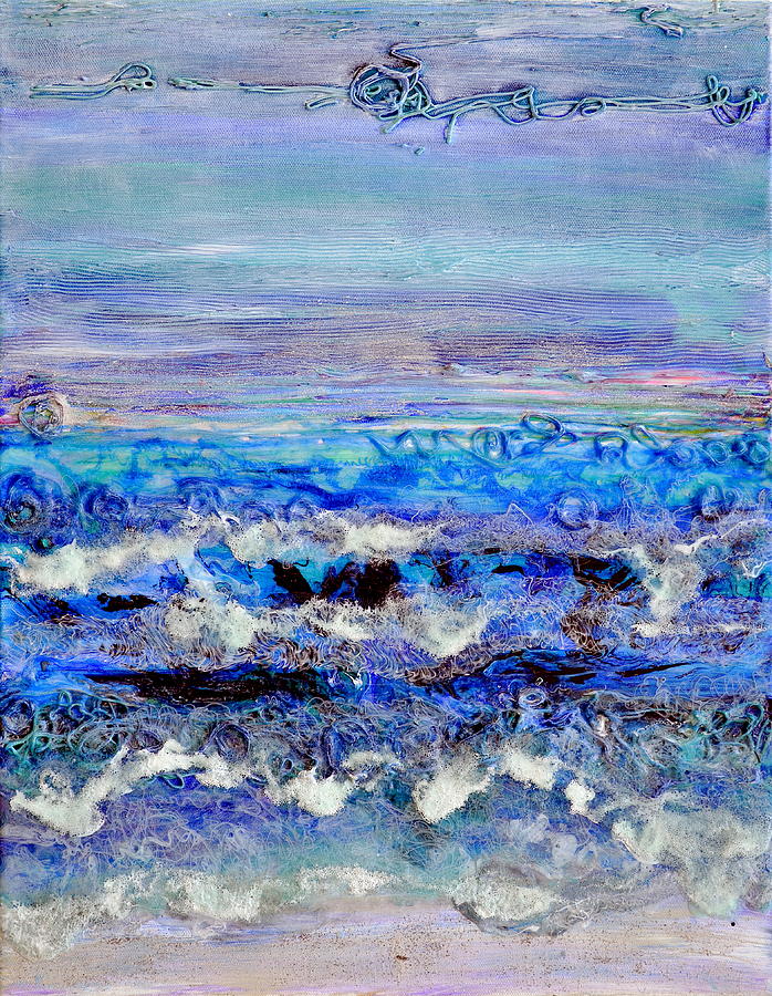 Dusk Tide Painting by Regina Valluzzi