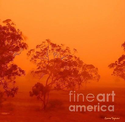 Australian Desert Dust Storm Photograph by Leanne Seymour