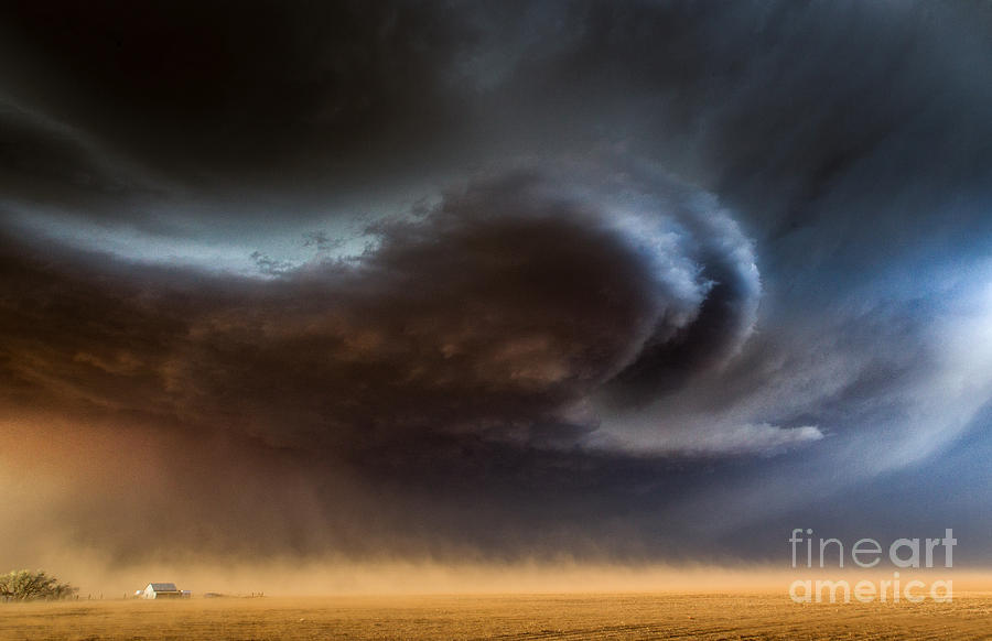 Dust Storm Photograph by Patti Schulze