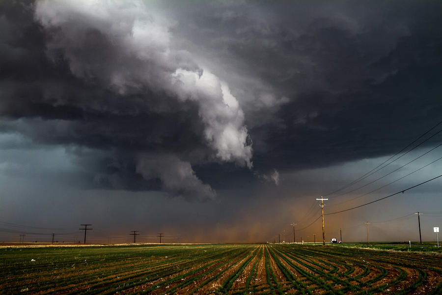 Dust Up - Storm Pushes Up the Earth in Texas Photograph by Southern ...