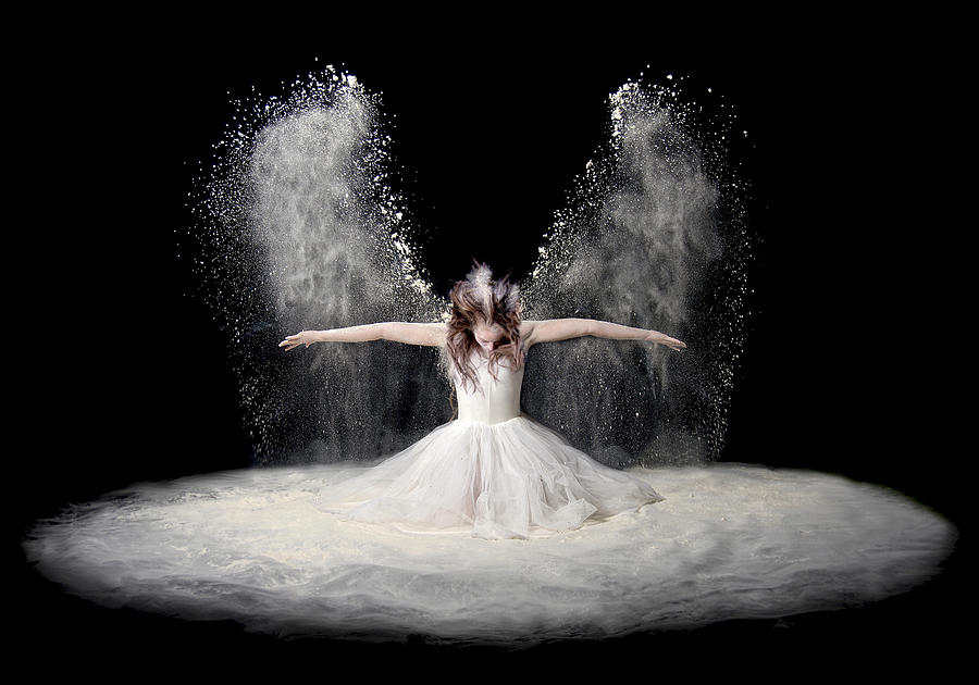 Fantasy Photograph - Dust Wings by Pauline Pentony Ba Hons Arps