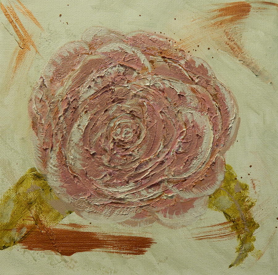 Dusty Rose Painting by Betty-Anne McDonald