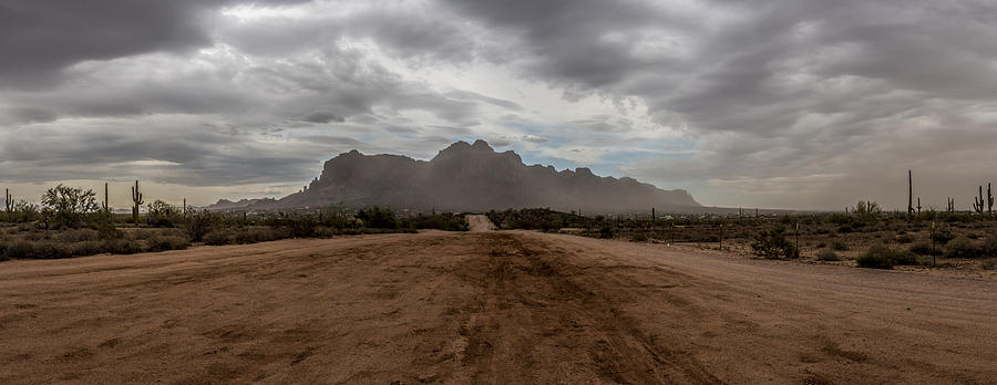 Nature Photograph - Dusty Superstitions by Chuck Brown
