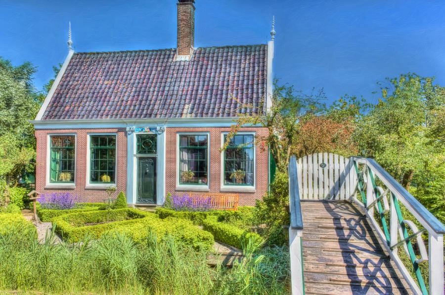 Dutch Cottage Photograph by Nadia Sanowar