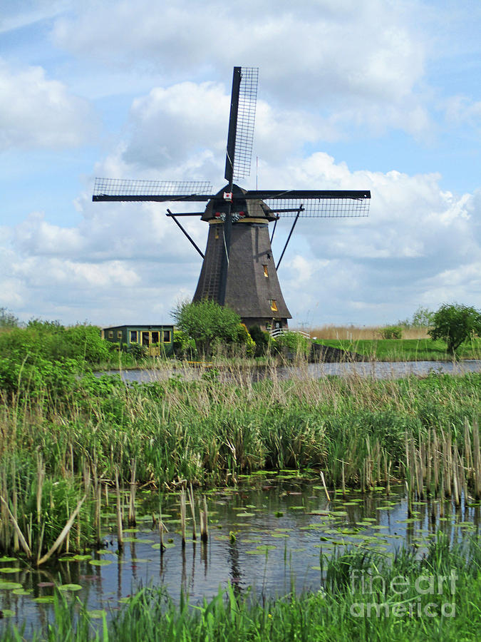 Dutch Windmills 43 Photograph by Randall Weidner