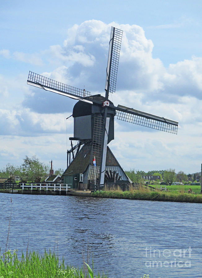 Dutch Windmills 50 Photograph by Randall Weidner