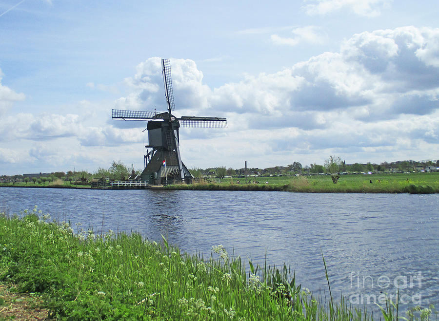 Dutch Windmills 51 Photograph by Randall Weidner