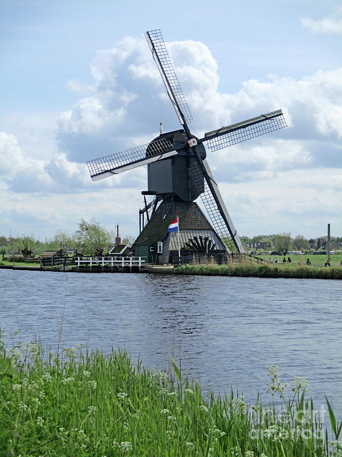 Dutch Windmills 55 Photograph by Randall Weidner