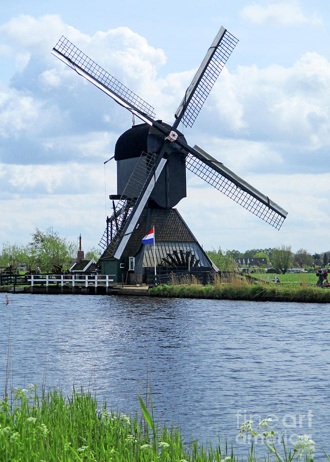 Dutch Windmills 56 Photograph by Randall Weidner