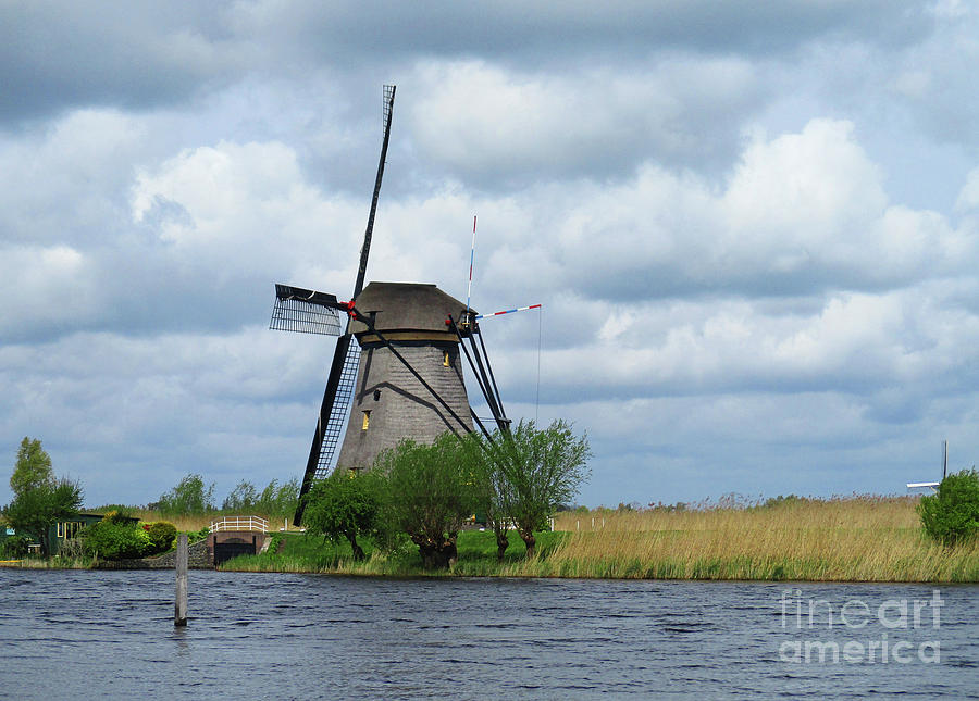 Dutch Windmills 58 Photograph by Randall Weidner
