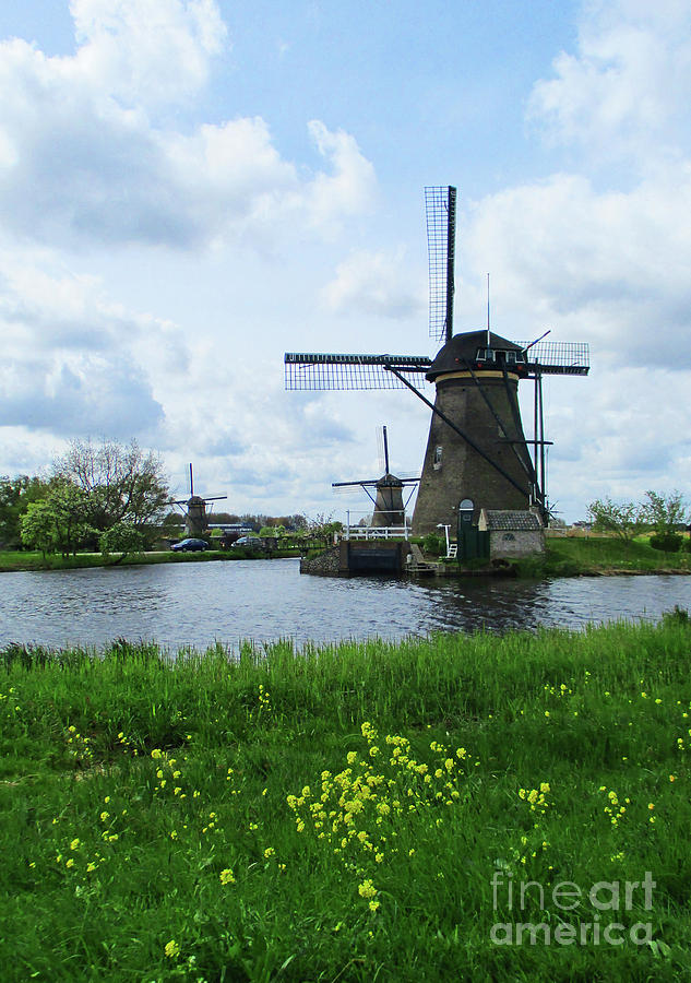 Dutch Windmills 59 Photograph by Randall Weidner