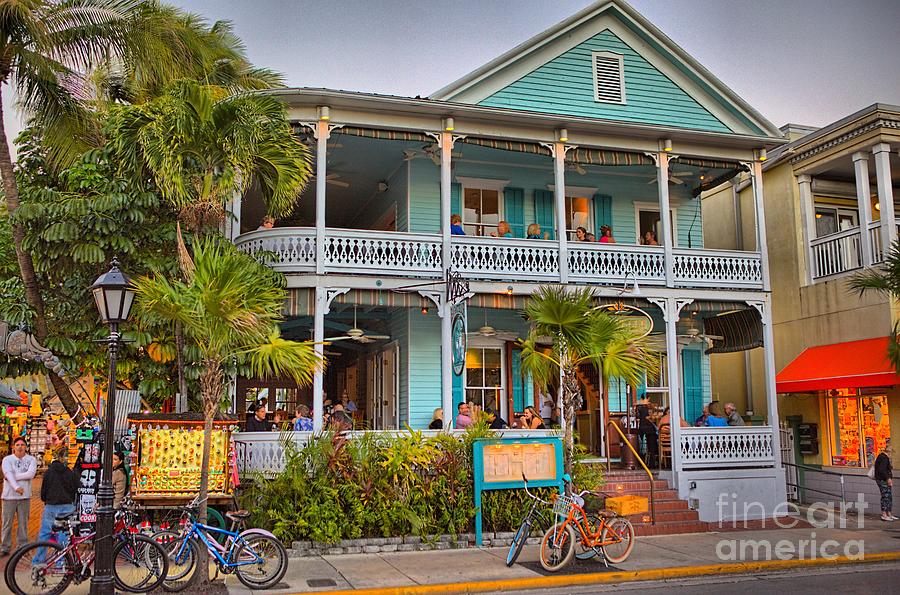 Duval Street Key West Florida Photograph by Randy Matthews