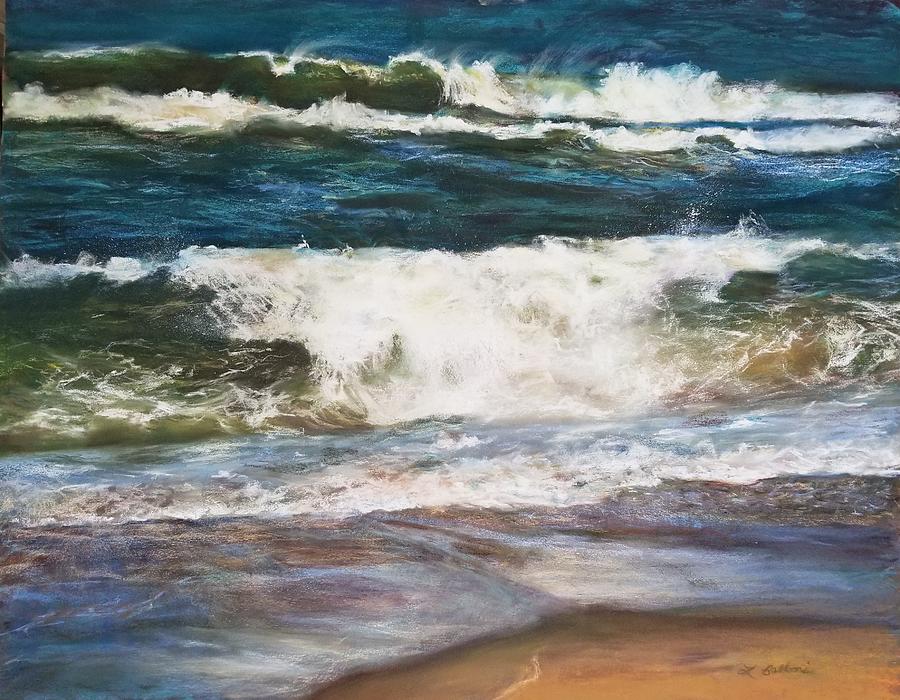 Dvorak Waves Pastel by Laura Balboni Craciun | Fine Art America