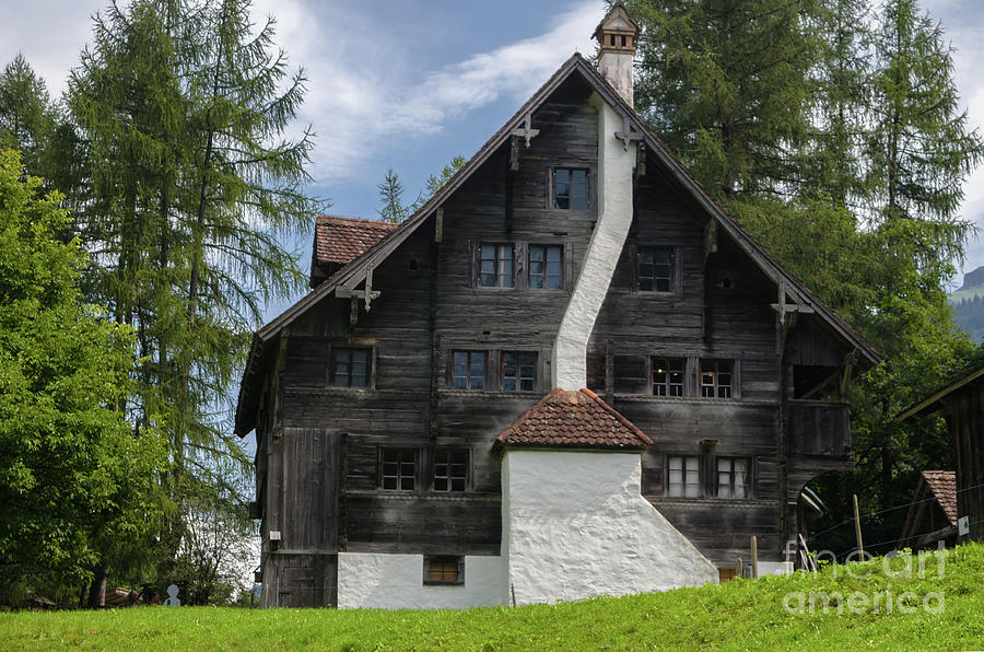 dwelling from Sachslen Obwalden around 1600 to 1850 Photograph by Michelle Meenawong