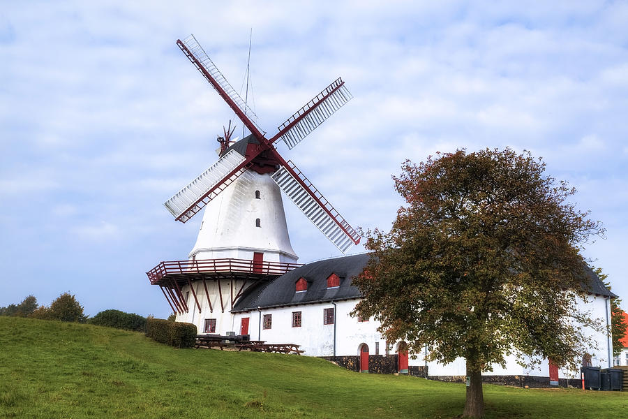 Dybbol windmill - Denmark Photograph by Joana Kruse