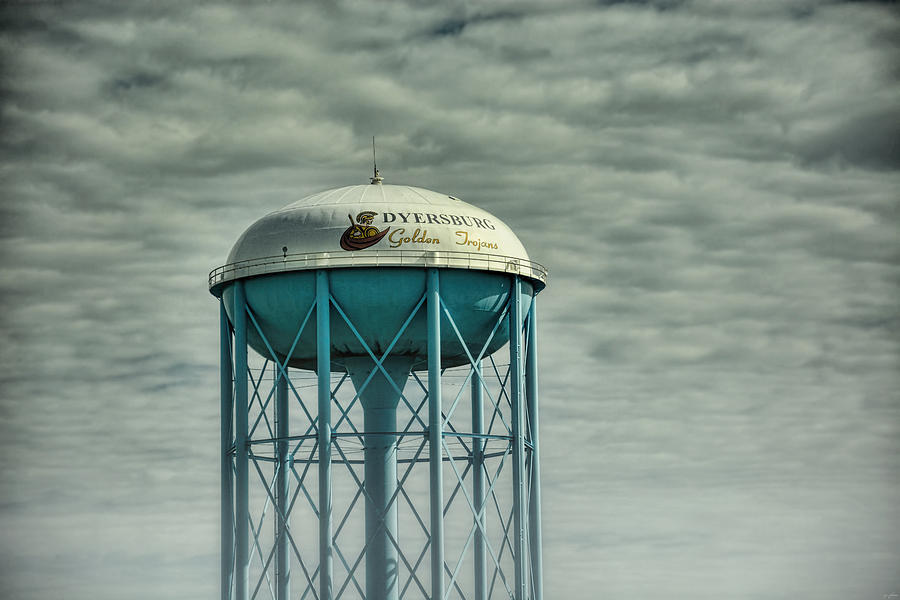 Dyersburg Water Tower Photograph by Jai Johnson