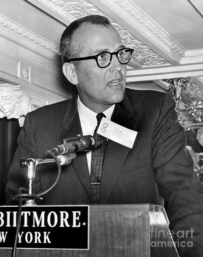 Dyke Brown of the Ford Foundation speaks at the Biltmore. 1961 ...