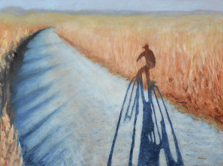 Dyke Rider Painting by Tom Morgan