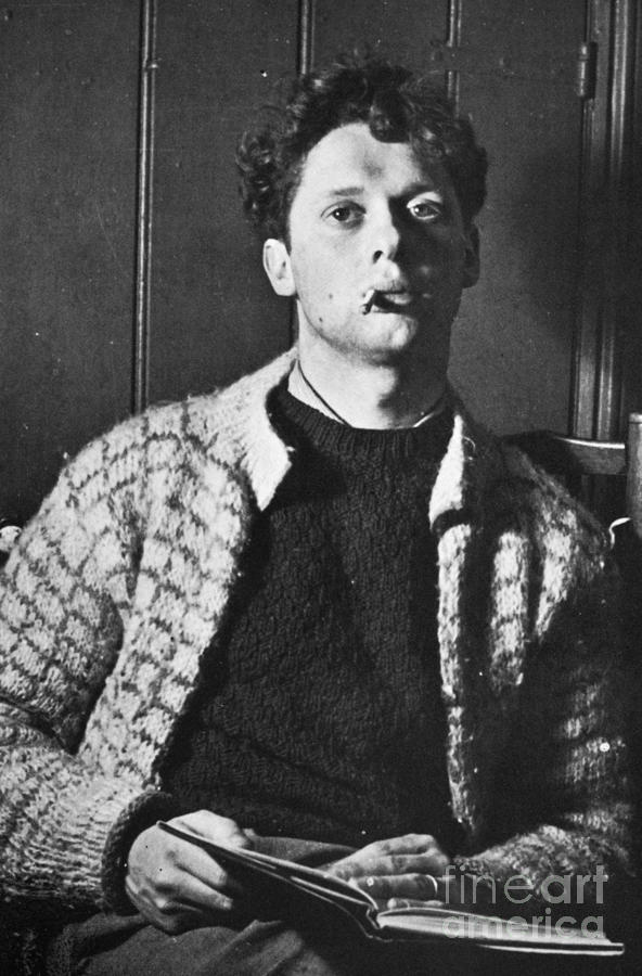 Dylan Thomas (1914-1953) Photograph by Granger