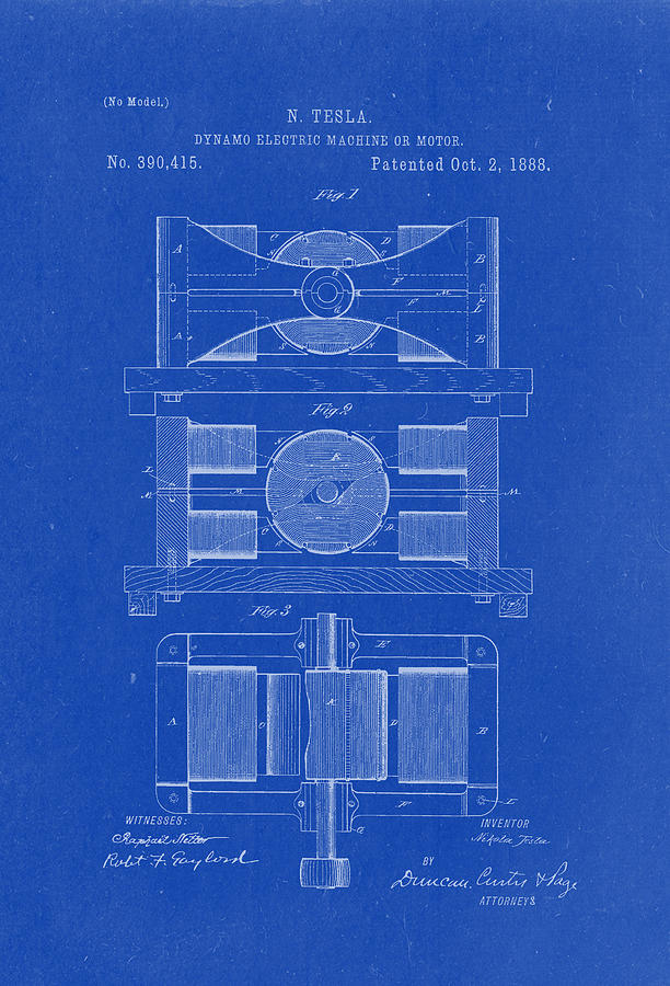 Nikola Tesla Ac Motor Diagram | tunersread.com