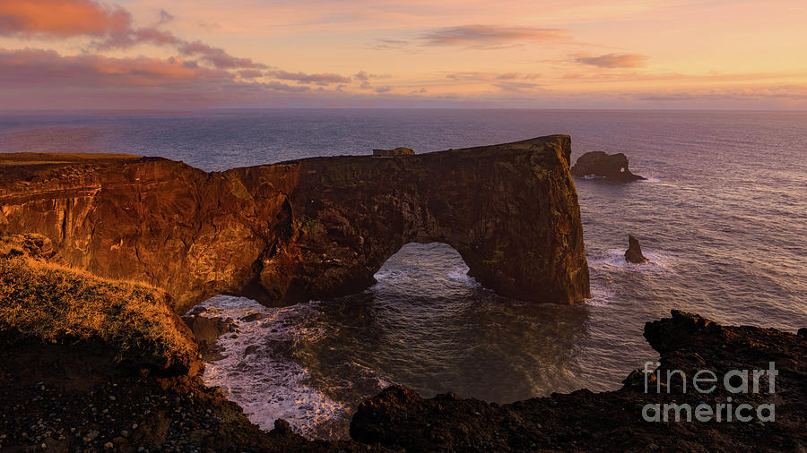 Dyrholaey Arch Photograph by Jerry Fornarotto