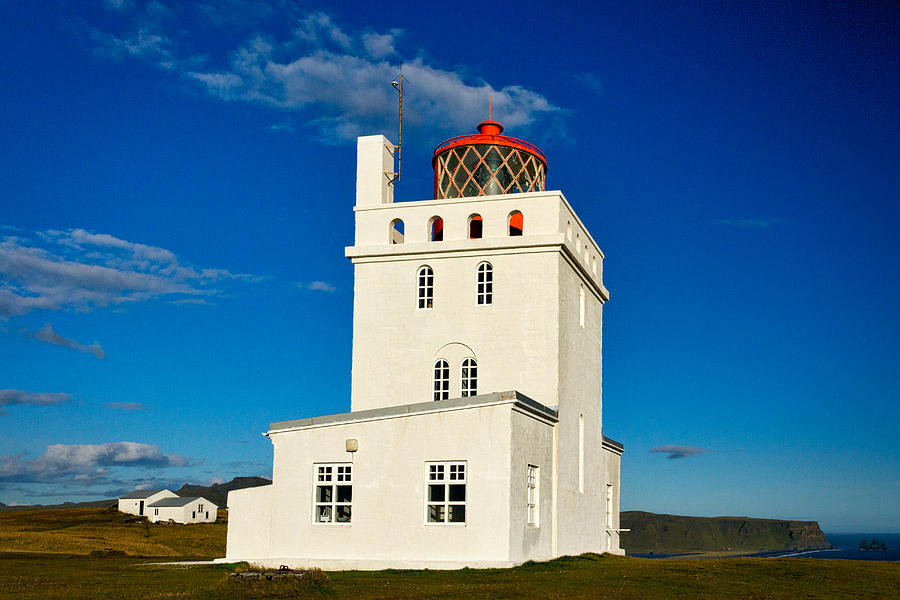 Dyrholaey Lighthouse - Iceland Photograph by Stuart Litoff