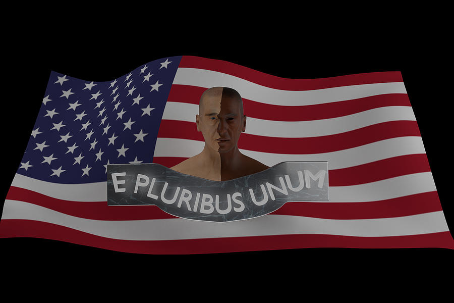 E Pluribus Unum Out of many one Digital Art by James Smullins