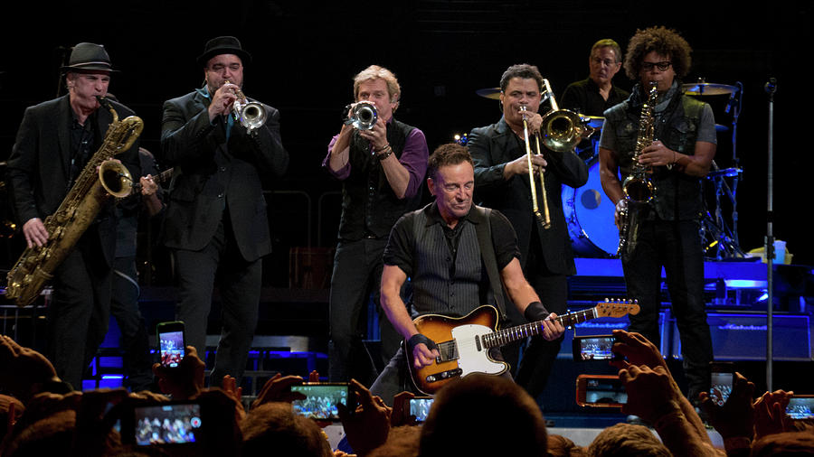 Bruce Springsteen Photograph - E Street Horns by Jeff Ross