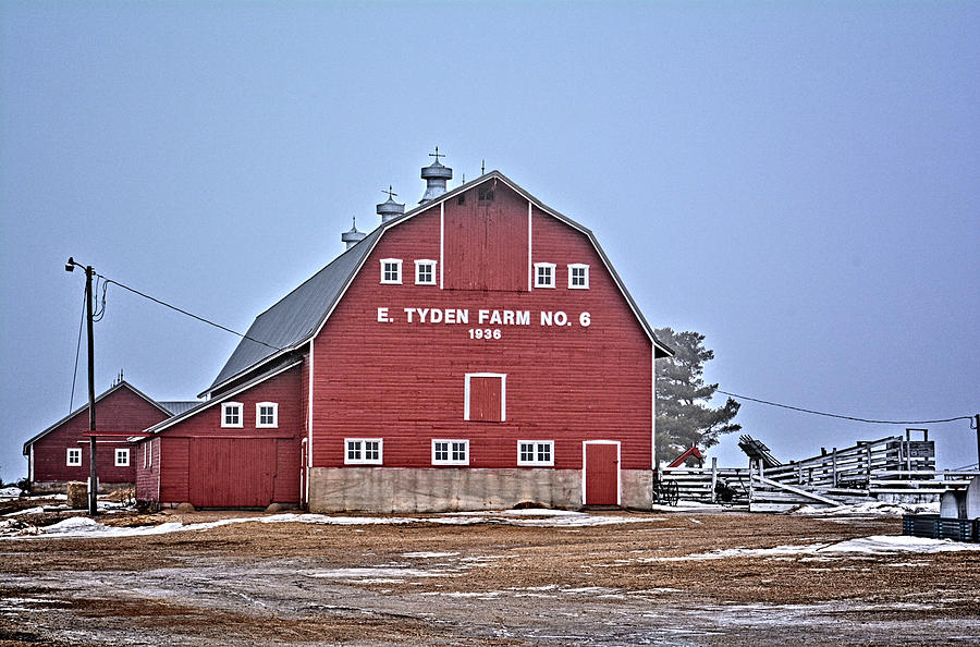 E Tyden Farm Photograph by Bonfire Photography