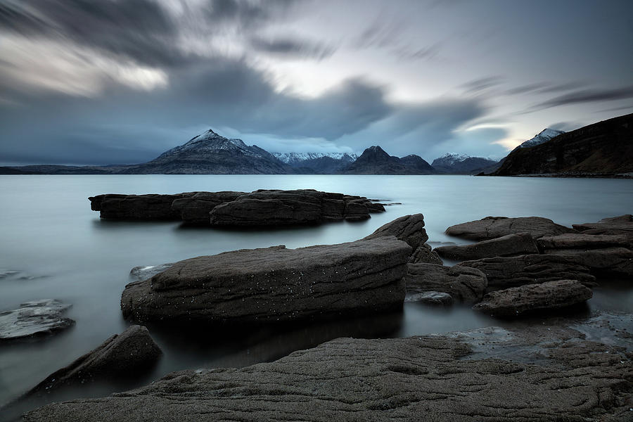 Skye Rocks Photograph by Grant Glendinning