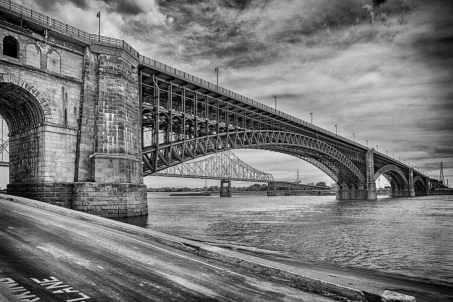 Eads Bridge St Louis Missouri BnW 7R2_DSC9400_06182017 Photograph by Greg Kluempers