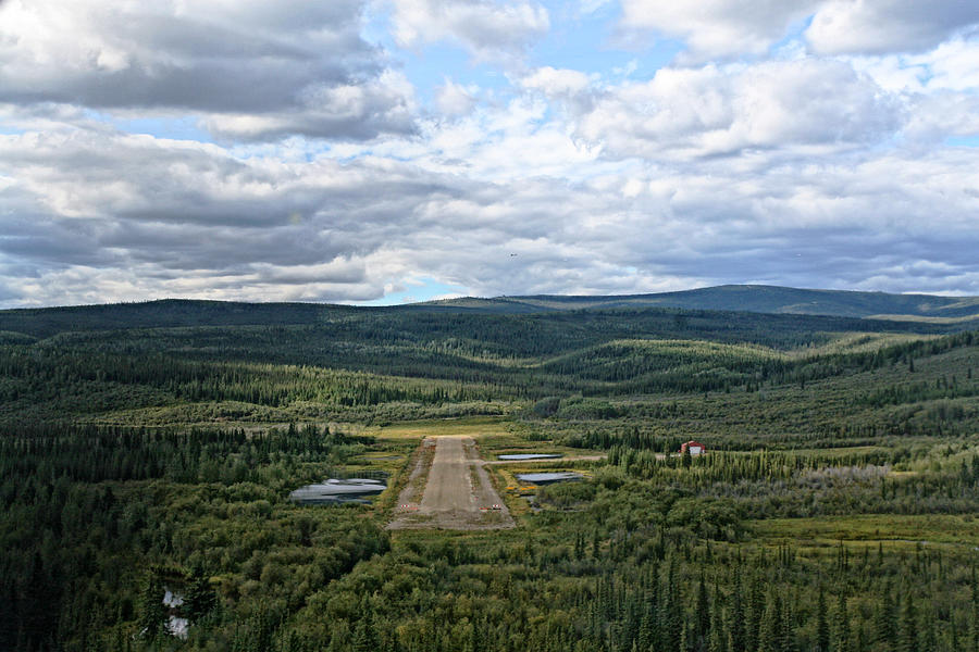 Eagle Airport Alaska Photograph by Waterdancer
