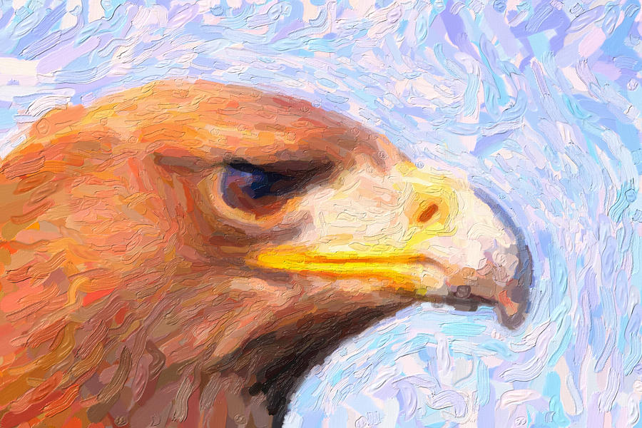 Eagle Painting by Celestial Images