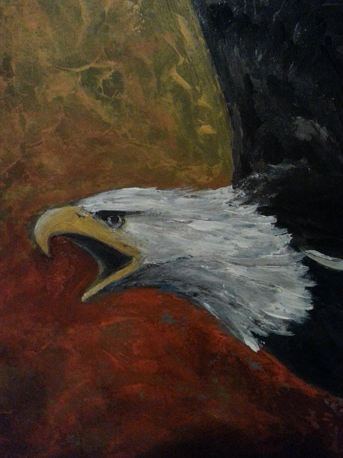 Eagle - Awaken Painting by Jane See