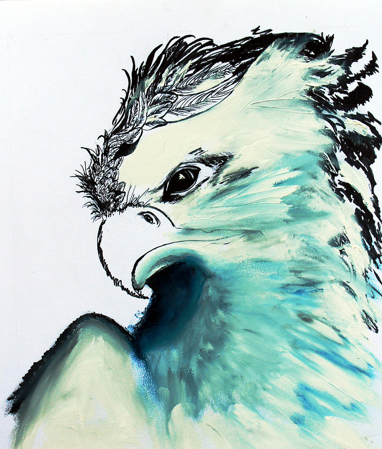 Eagle Painting - Eagle  by Ayasha Loya