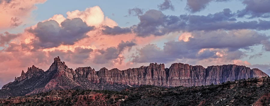 Eagle Crags Sunset Photograph by Loree Johnson