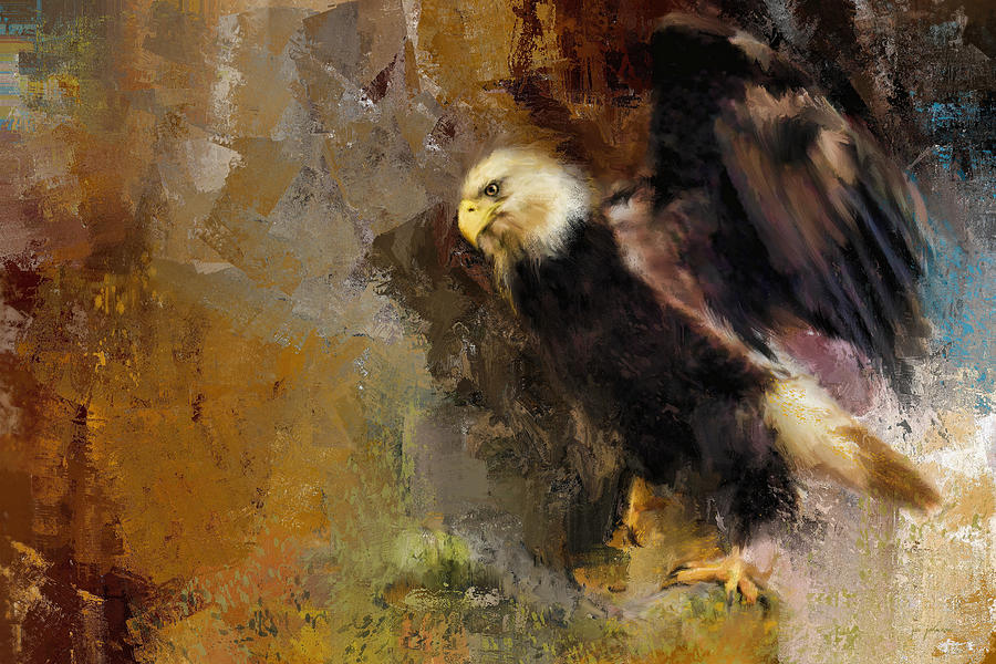 Eagle Dance Painting by Jai Johnson