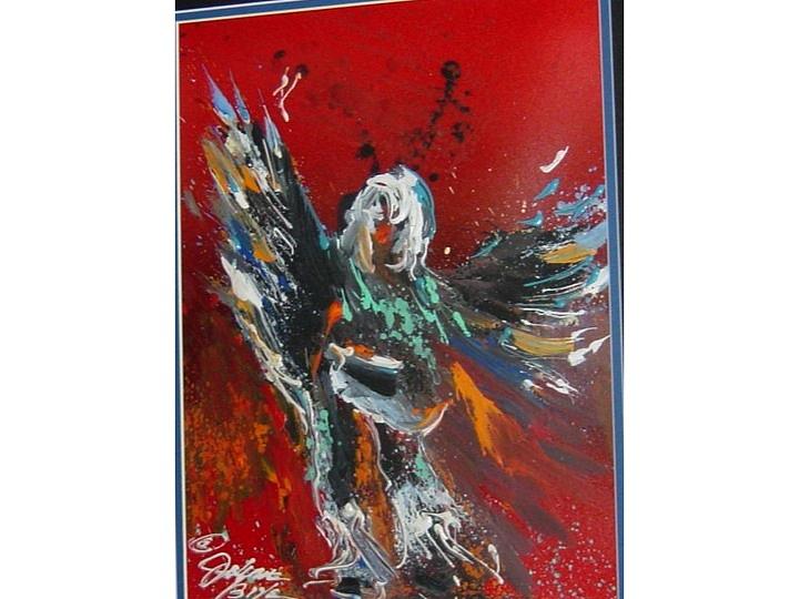 Eagle Dancer Painting by JoAnne Bird