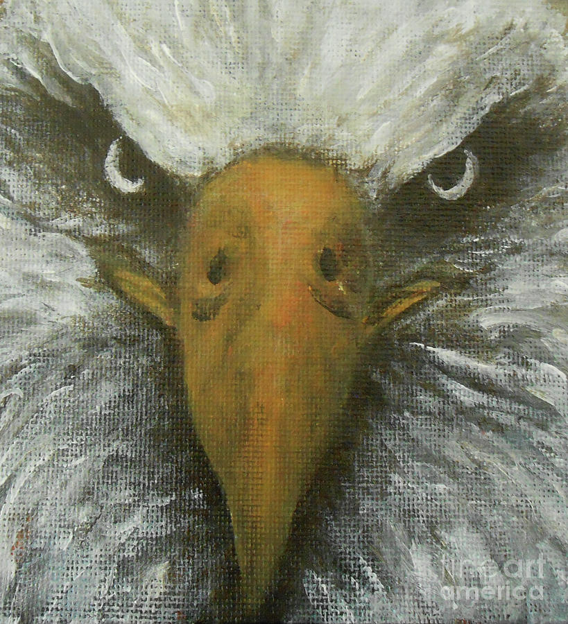 Eagle Eye Painting by Jane See