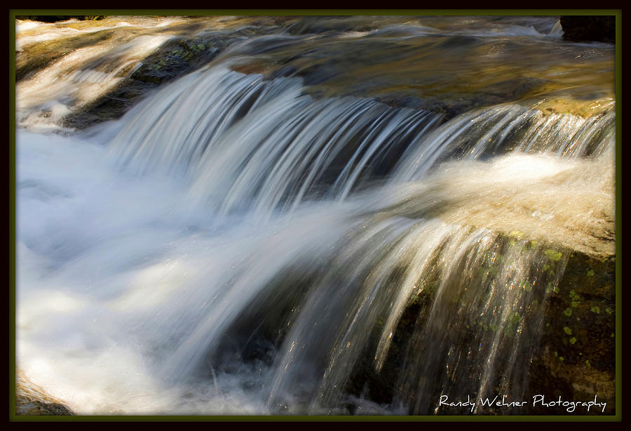 Eagle Falls - Lower Photograph by Randy Wehner