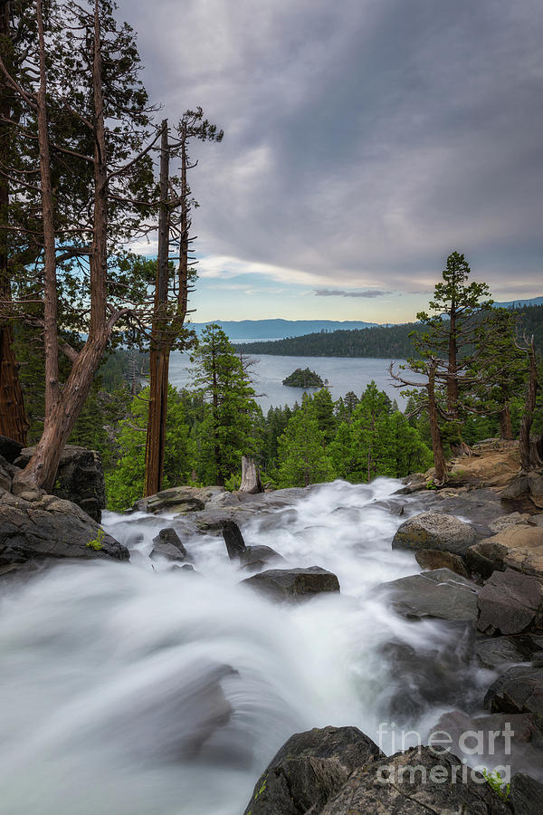 Eagle Falls and Emerald Bay Photograph by Michael Ver Sprill