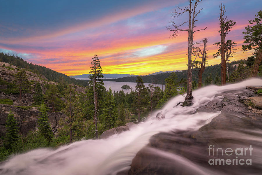 Eagle Falls Sunrise  Photograph by Michael Ver Sprill