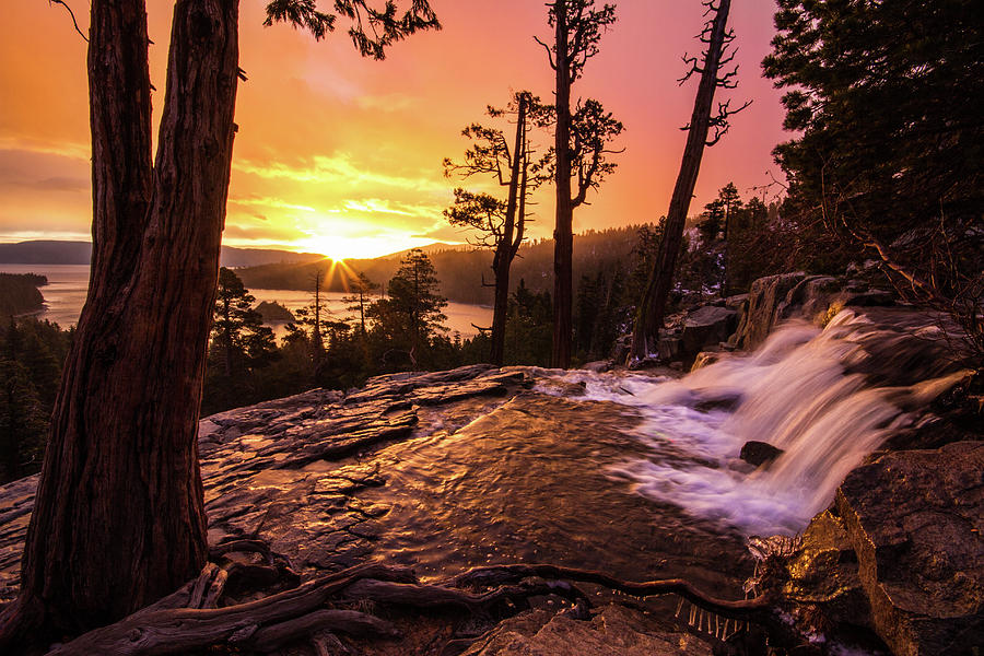 Eagle Falls Sunrise Photograph by Wesley Aston